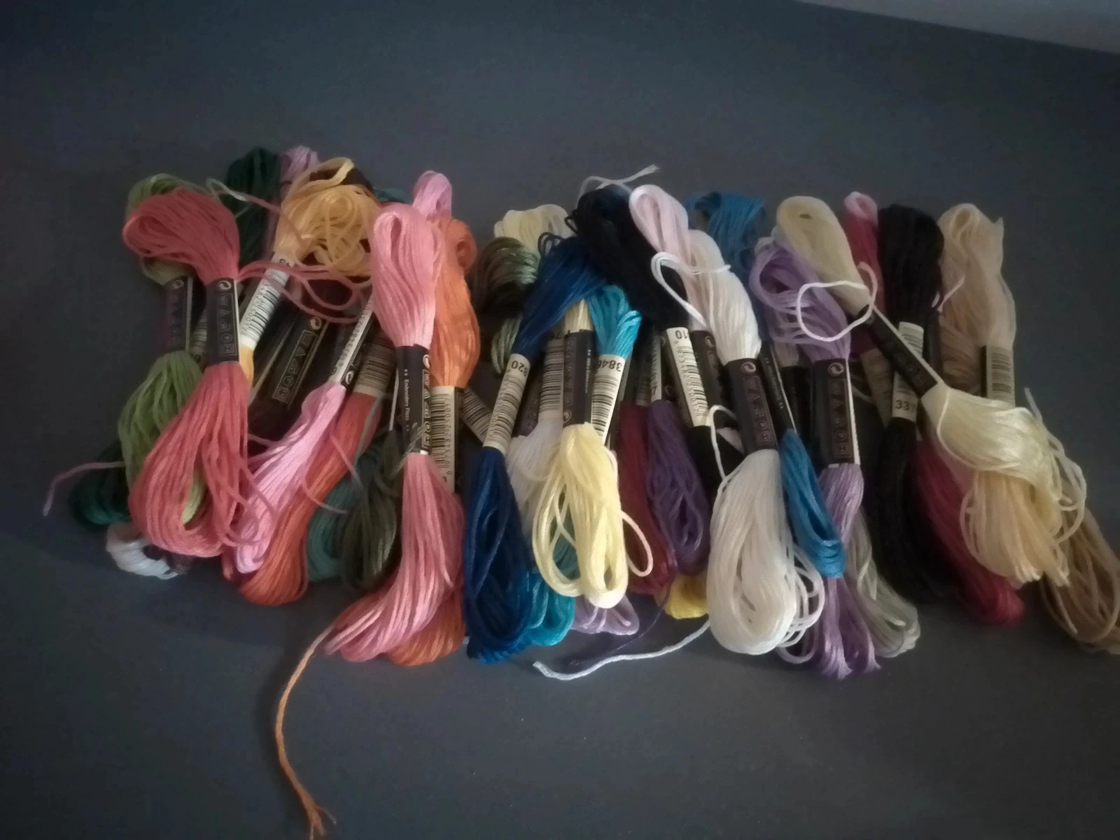 Gros lot de fils de cotons diy